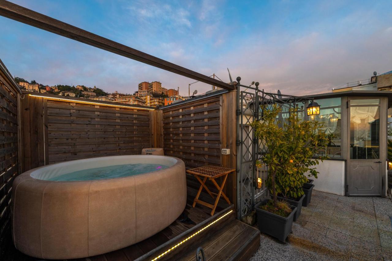 Castelletto Exclusive Terrace Penthouse Apartment Genoa Exterior photo